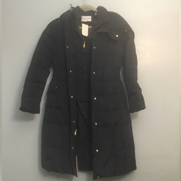 Cole Haan Women's Black Puffer Coat